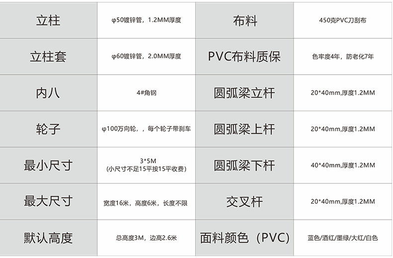 推拉棚定制 推拉雨棚大排档伸缩棚车批发 帐篷大型活动棚户外酒席篷厂家直销