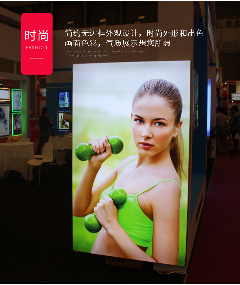 定做卡布灯箱 户外LED拉布广告灯箱 手机店UV软膜灯箱广告牌定制