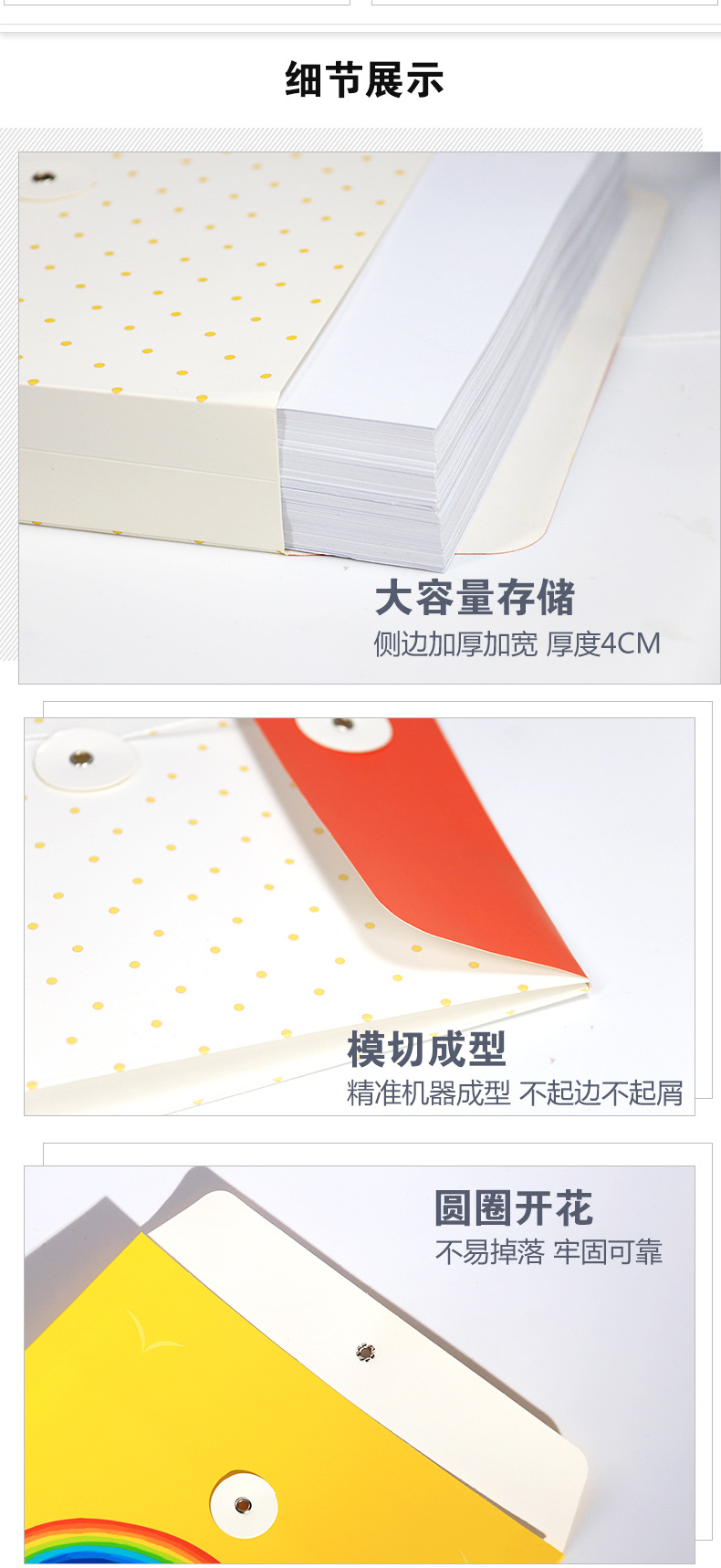 档案袋定制 厂家定做a4牛皮纸档案袋定做 文件袋生产定制订做印刷