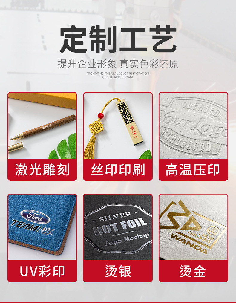 实用公司商务活动礼品定制logo员工福利企业开业