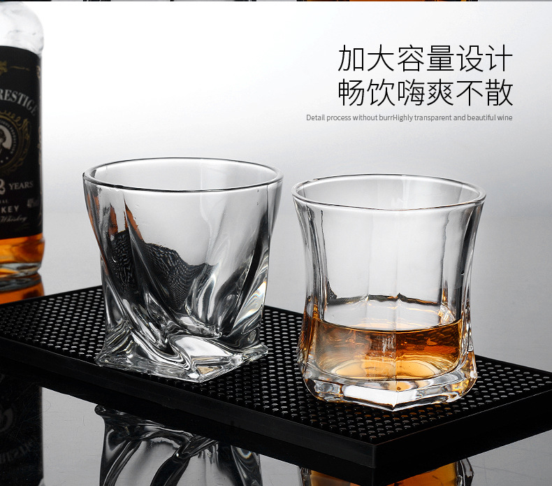 威士忌酒杯厂家批发 欧式水晶玻璃欧式酒杯定制