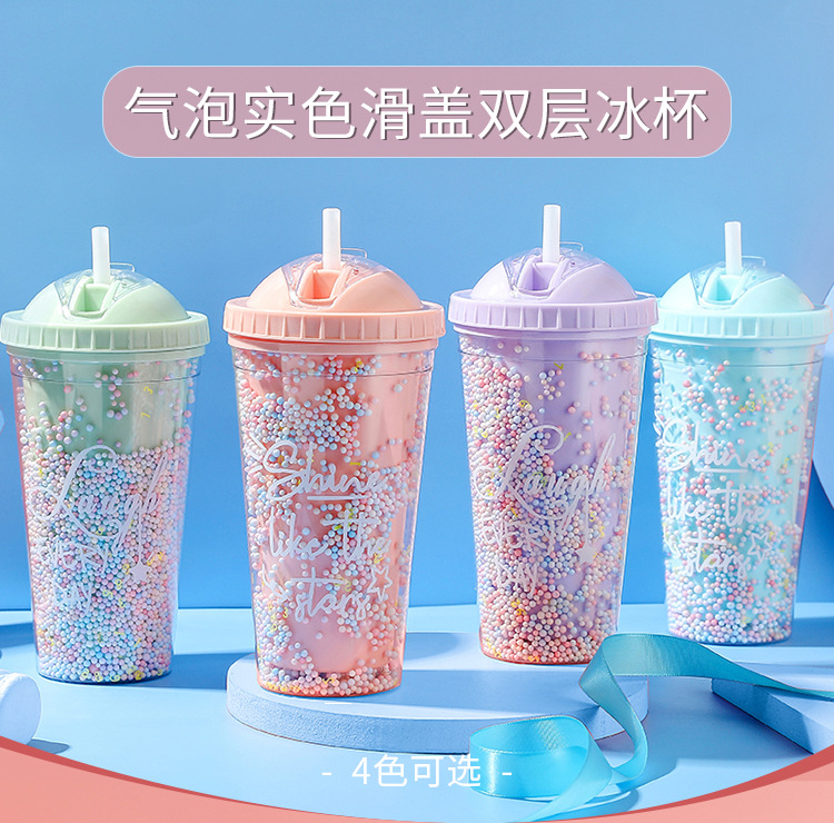 水杯批发 塑料杯定做logo 工厂直销休闲食塑杯饮料杯