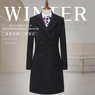 商务销售空姐棉服定制工厂 毛呢大衣定做批发 西装工服正装设计免费