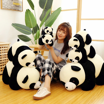 四川毛绒玩具纪念品定制设计 熊猫宝宝毛绒玩具厂家直销 