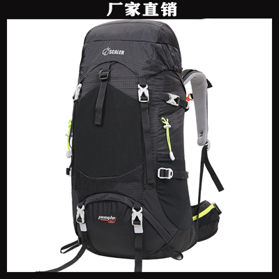 户外专业登山包定制 旅行双肩包批发厂家 书包成人定做印logo