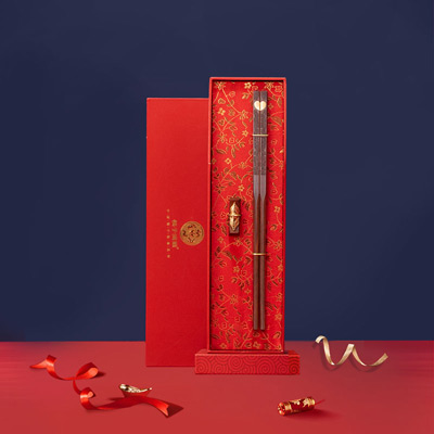 中国风天然红木筷子 民族风雕刻婚庆礼品送老外礼物 酸枝木筷子厂家直销