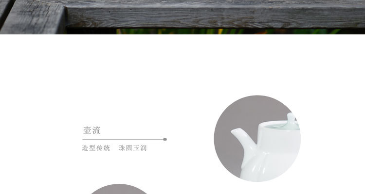 白瓷茶杯套装定制logo 商务送礼赠礼茶具订做 陶瓷杯批发直销工厂