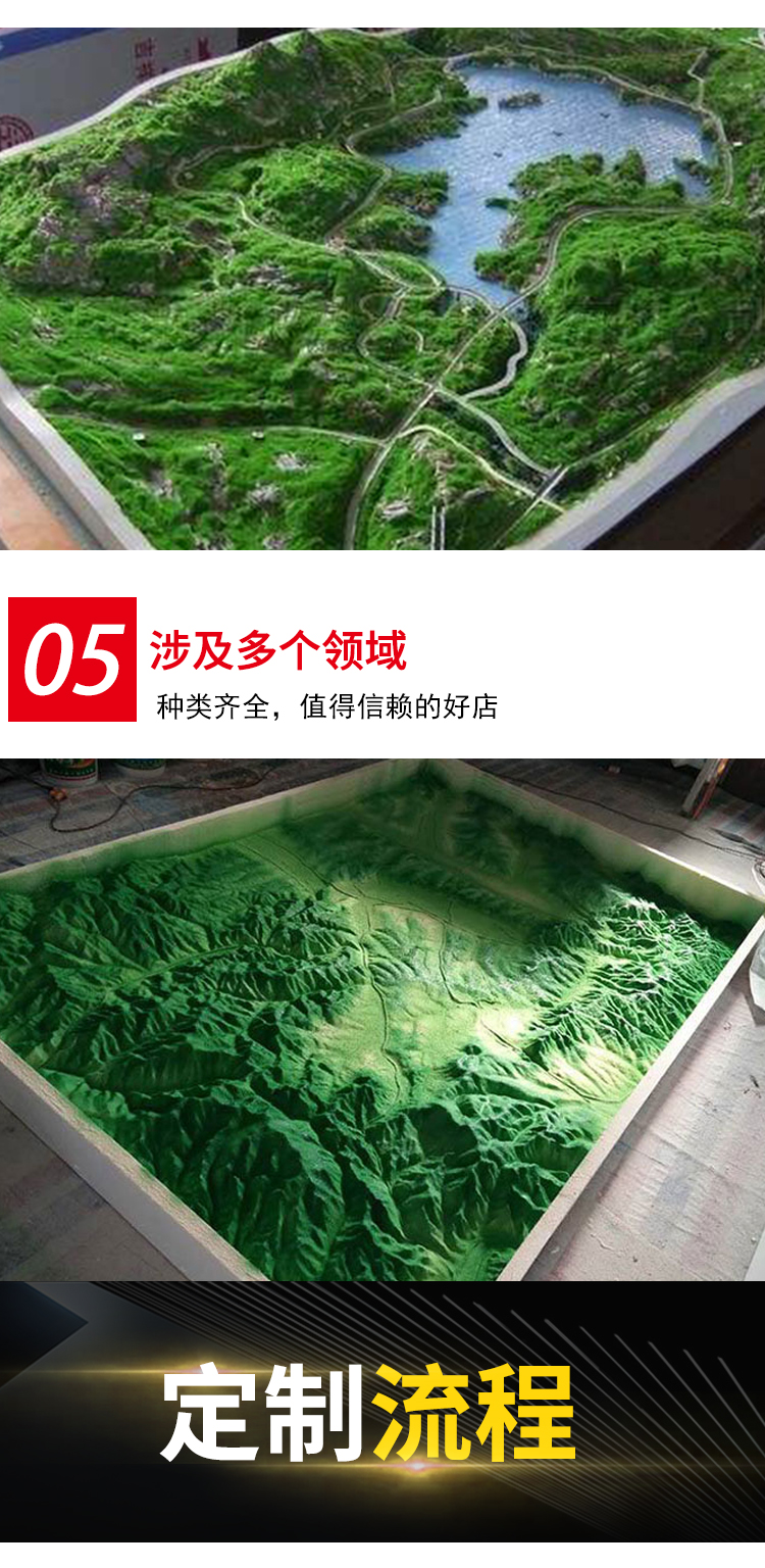 定制地形地貌沙盘模型 军事作战地图沙盘 房地产城市建筑沙盘模型